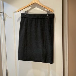 Attitude - knit grey skirt